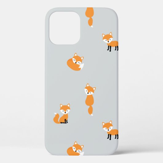 Füchse - nahtloses Muster Case-Mate iPhone Hülle (Rückseite)
