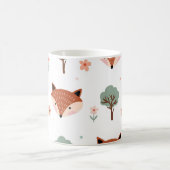 Füchse und Bäume: Childisch Kaffeetasse (Mittel)