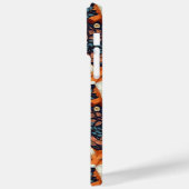 Füchse und Blattmuster Case-Mate iPhone Hülle (Rückseite / Links)