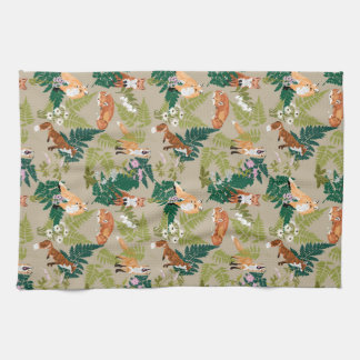 Füchse und Ferns Küchentücher