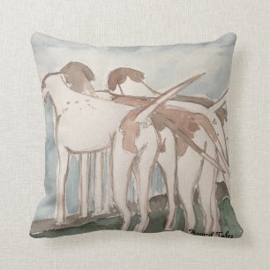 Füchse und Hunde Kissen