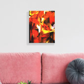 Füchse von Franz Marc Fine Art Leinwand (Insitu (Wohnzimmer))