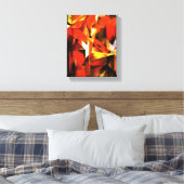 Füchse von Franz Marc Fine Art Leinwand (Insitu (Schlafzimmer))