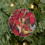 Füchse von Franz Marc, Vintage Abstrakte kubistisc Keramikornament<br><div class="desc">Füchse (1913) von Franz Marc ist ein Vintager Expressionismus,  der Kunstmalerei ist. Mehrere bunte Waldkreaturen,  eine Familie von roten Füchsen. Über den Künstler: Franz Marc (1880-1916) war ein deutscher expressionistischer Maler,  einer der Schlüsselfiguren der deutschen Expressionismus-Bewegung und Gründungsmitglied von Der Blaue Reiter (Der Blaue Rider).</div>