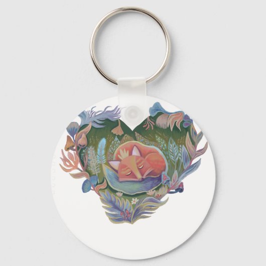 Fuchserden-Tag Schlüsselanhänger (Rückseite)