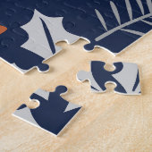 Fuchsfamilie: Vintag nahtlos. Puzzle (Seite)