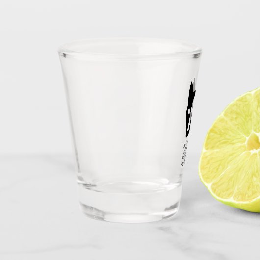 Fuchsglas, Humor Schnapsglas (Links)