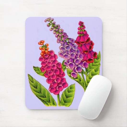 Fuchshandschuhe Mousepad (Mit Mouse)