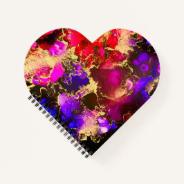 Fuchsia Atemberaubende alkoholfreie Tinte Notizblock