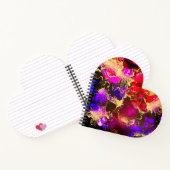 Fuchsia Atemberaubende alkoholfreie Tinte Notizblock (Innenseite)