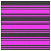 Fuchsia & Black Pattern Stoff (Nahaufnahme)