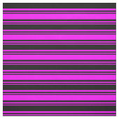 Fuchsia & Black Pattern Stoff (Muster)