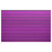 Fuchsia & Black Streifen Stoff (Yard (91,4 cm))