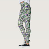 Fuchsia Blue/Green Watercolor Leggings (Links)