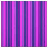 Fuchsia & Blue Linde/Streifenmuster Stoff (Muster)