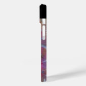 FUCHSIA BLUE PINK ABSTRAKT Grau Agate Gemstone Case-Mate iPhone Hülle (Rückseite / Links)