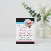 Fuchsia Blume ~ 2 Kinder, 2 Eltern, die Karten anr (Stehend Vorderseite)