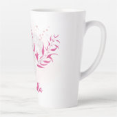 Fuchsia-Blume botanisch Milchtasse (Rechts)