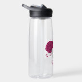Fuchsia-Blume botanisch Trinkflasche (Rechts)