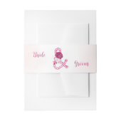 Fuchsia-Blume Einladungsbanderole (Vorderseite Beispiel)