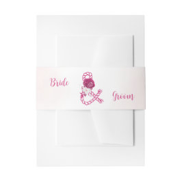 Fuchsia-Blume Einladungsbanderole