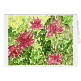 Fuchsia-Blume gegen grünes Gras