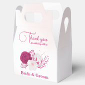 Fuchsia-Blume Geschenkschachtel (Geöffnet)