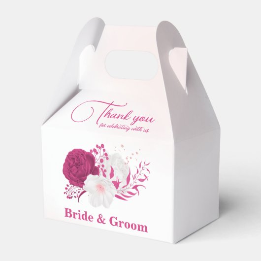 Fuchsia-Blume Geschenkschachtel (Vorderseite)