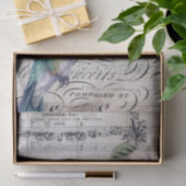 Fuchsia Blume Hummingbird Wasserfarbe Seidenpapier (Geschenk)