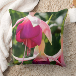 Fuchsia-Blume Kissen