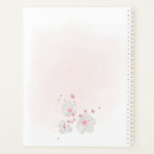 Fuchsia-Blume Planer (Rückseite)