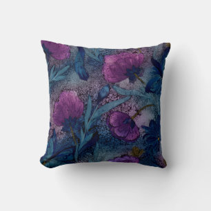 Fuchsia Blumen Kissen