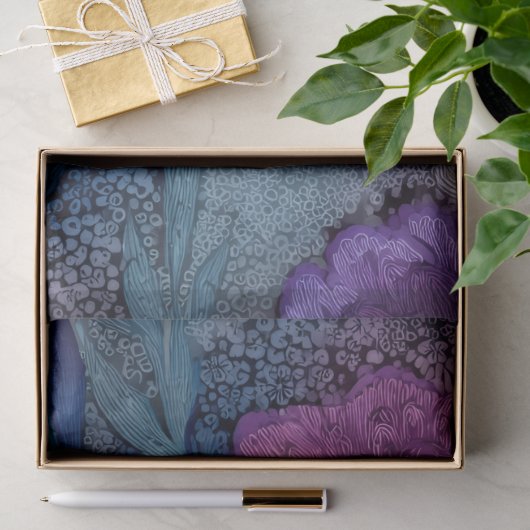 Fuchsia-Blüten Seidenpapier (Geschenk)