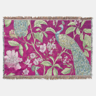 Fuchsia Chinoiserie Rodelbahn Decke