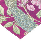 Fuchsia Chinoiserie Rodelbahn Großer Tischläufer (Ecke)