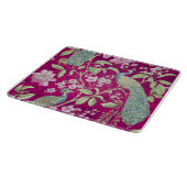 Fuchsia Chinoiserie Rodelbahn Schneidebrett (Ecke)