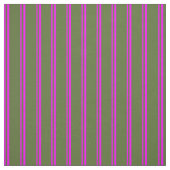 Fuchsia & Dark Olive Green Colos Muster Stoff (Muster)