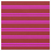 Fuchsia & Dark Red Pattern Stoff (Nahaufnahme)