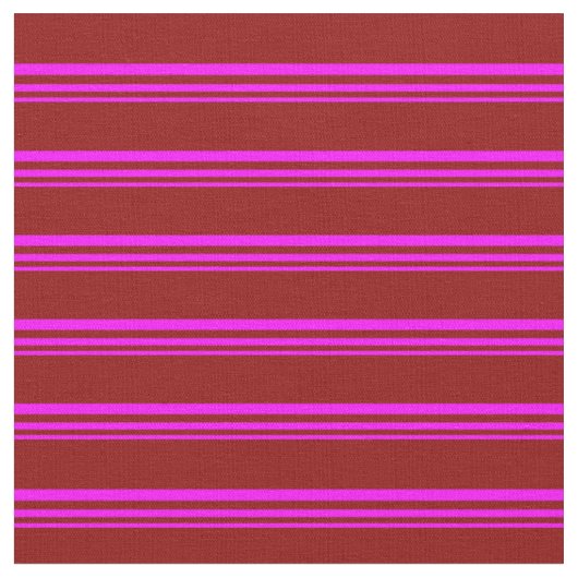 Fuchsia & Dark Red Pattern Stoff (Nahaufnahme)