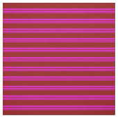 Fuchsia & Dark Red Pattern Stoff (Muster)