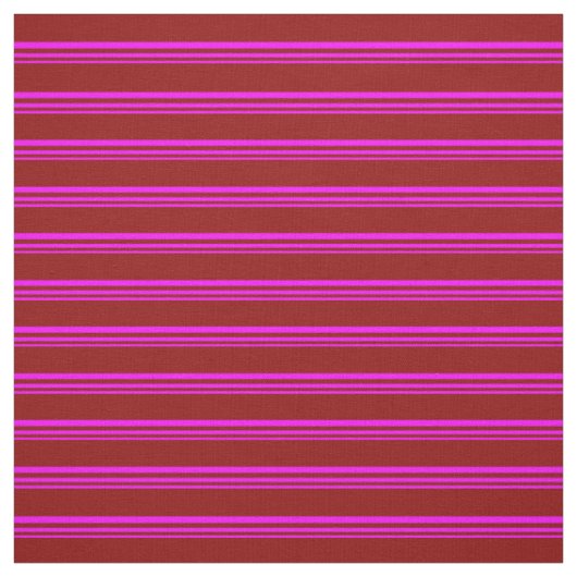 Fuchsia & Dark Red Pattern Stoff (Muster)