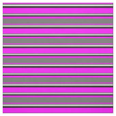 Fuchsia, Dim Gray, Minzcreme und Schwarzes Muster Stoff (Muster)