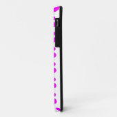 Fuchsia dots Iphone Case (Hinten/Links)