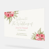 Fuchsia Dream Acrylschild (Winkel)