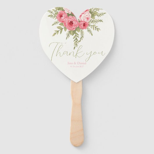 Fuchsia Dream Fächer (Rückseite)