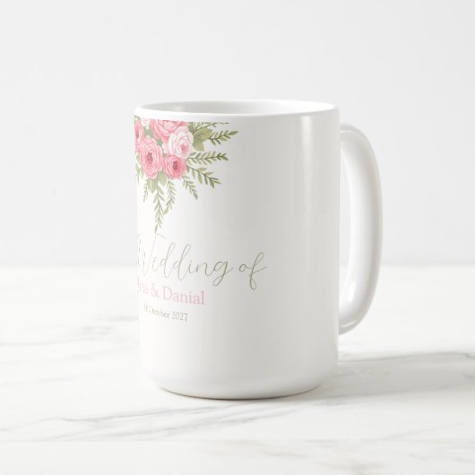 Fuchsia Dream Kaffeetasse (VorderseiteRechts)