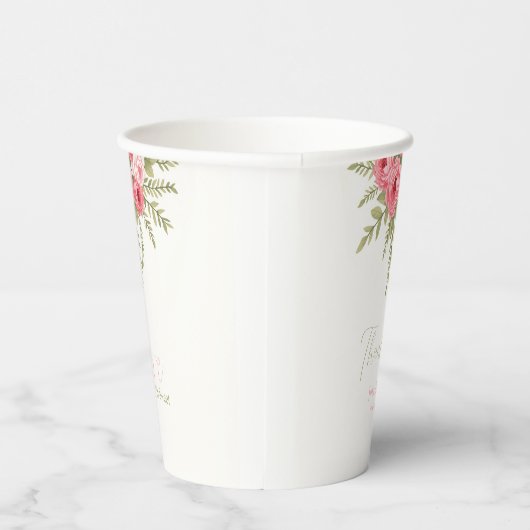 Fuchsia Dream Pappbecher (Rechts)