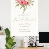 Fuchsia Dream Poster (Heimbüro)