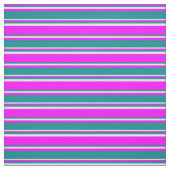 Fuchsia, dunkles Cyan und weißes Muster Stoff (Muster)