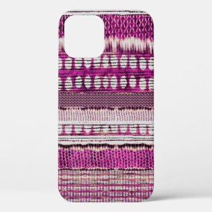 Fuchsia Ethnic Border Abstrakt Case-Mate iPhone Hülle
